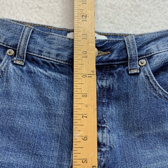 Pistola Women's Distressed High Rise Button Fly Presley Jeans Size 29 Blue - Picture 8 of 14